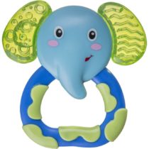 Akuku chladiace hryzátko slon modro zelená