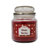 Arome Veľká vonná sviečka v skle Winter berries, 424 g