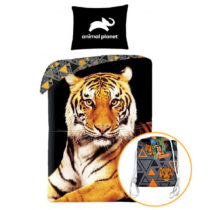 Herding Bavlnené obliečky Animal Planet Tiger, 140 x 200 cm, 70 x 90 cm + darček zadarmo