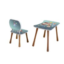 Detský stolík so stoličkou Vesmír, 65 x 41 x 47 cm