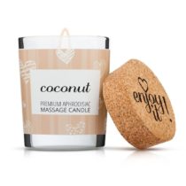 Enjoy it! Masážna sviečka Coconut, 70 ml