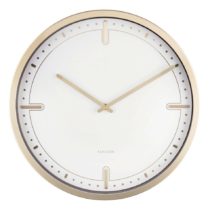 Karlsson 5727WH dizajnové nástenné hodiny, pr. 42 cm