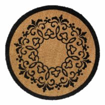 Vopi Kokosová rohožka Ruco Round antique, 60 cm