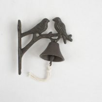 Liatinový zvonček Vtáčiky, 18,5 cm