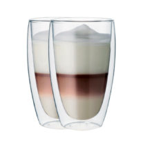 Maxxo "Cafe Latte" 2-dielna sada termo pohárov, 380 ml,