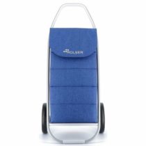 Rolser Nákupná taška na kolieskach Com Tweed Polar 8, modrá