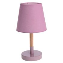Koopman Stolná lampa Pastel tones ružová, 30,5 cm