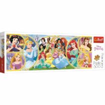 TREFL Panoramatické Zpět do světa princezen 500 dielov puzzle