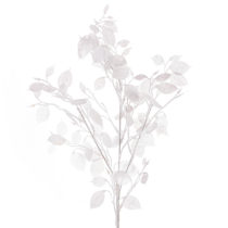 Umelá Plamienka biela, 78 cm
