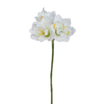 Umelý Amarylis biela, 54 cm